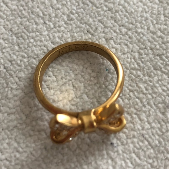 ▫️ Jcrew Pave Bow Ring ▫️ - Picture 2 of 5